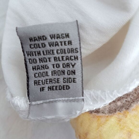 J FOR JUSTIFY WHITE & YELLOW SUNFLOWER PRINT MAXI DRESS SZ.2X EUC - Picture 10 of 11